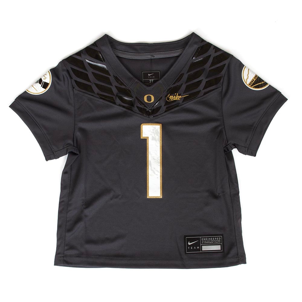 Classic Oregon O, Nike, Grey, Jerseys, Polyester, Kids, Toddler, Football, Alt Pack, 1010082